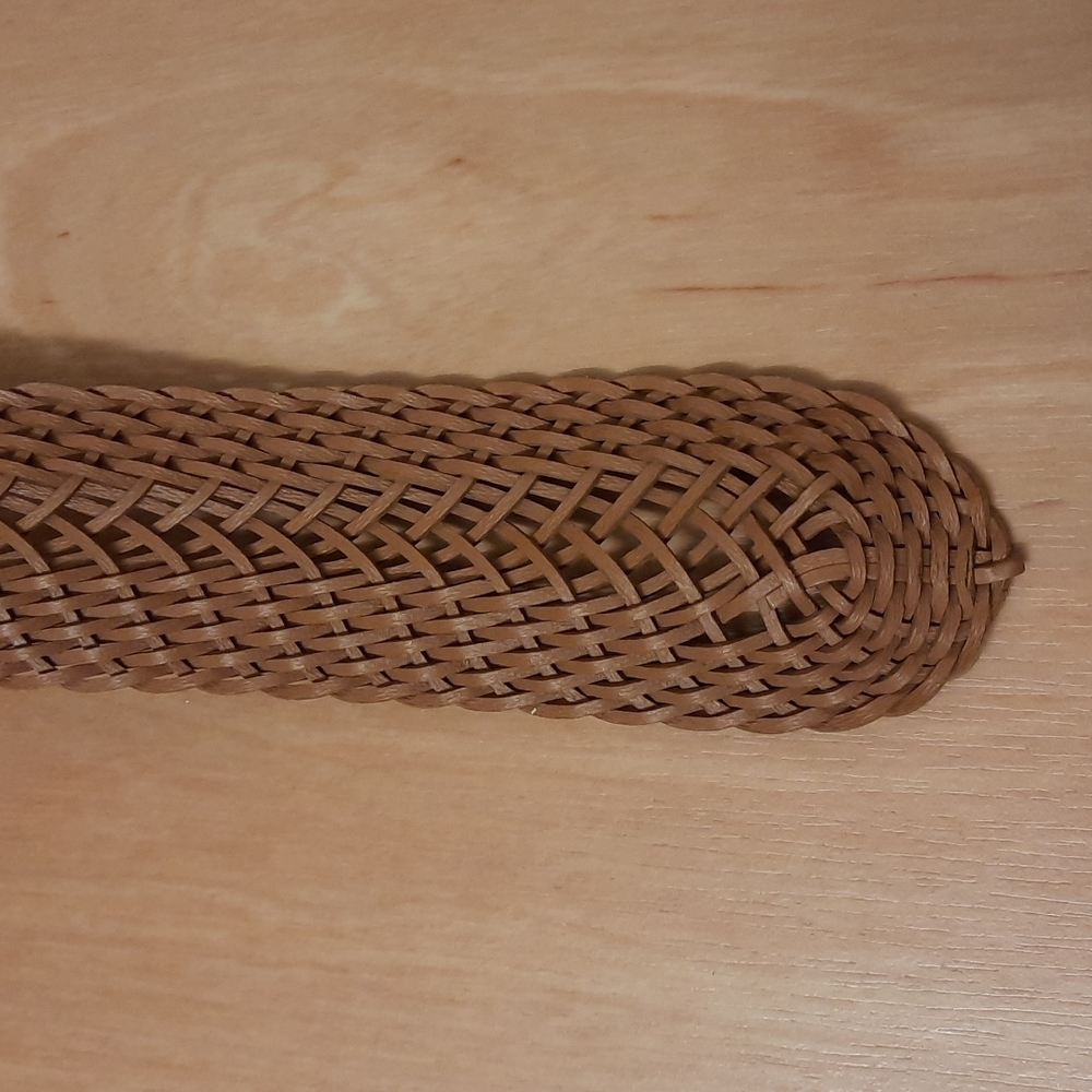 Universal Thread Wide Braided Tan Belt - Picture 6 of 9